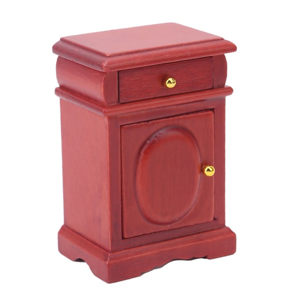 1:12 Dukkehus Miniature Palisander Natbord Model Dekorative Legetøj Soveværelse Ornamenter