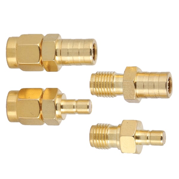 4 typer RF adapter SMA adapter til SMB stik RF konverter sæt til DAB bilradioantenne