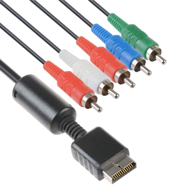 AV-komponentkabel Universal signalinterferensresistent AV-kabel til PS2 til PS3-tilbehør