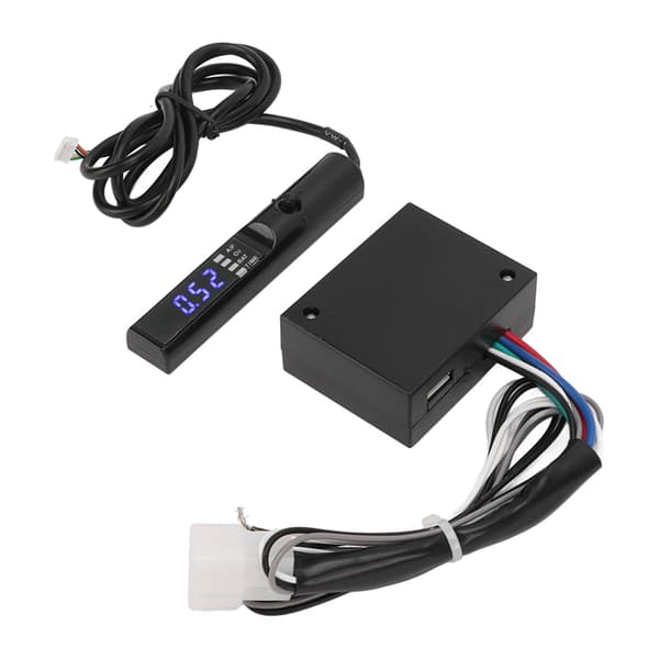 Auto Turbo Timer 12V Flameout Delay Engine Start Timer med LED Digital Display for Bil Blått Lys