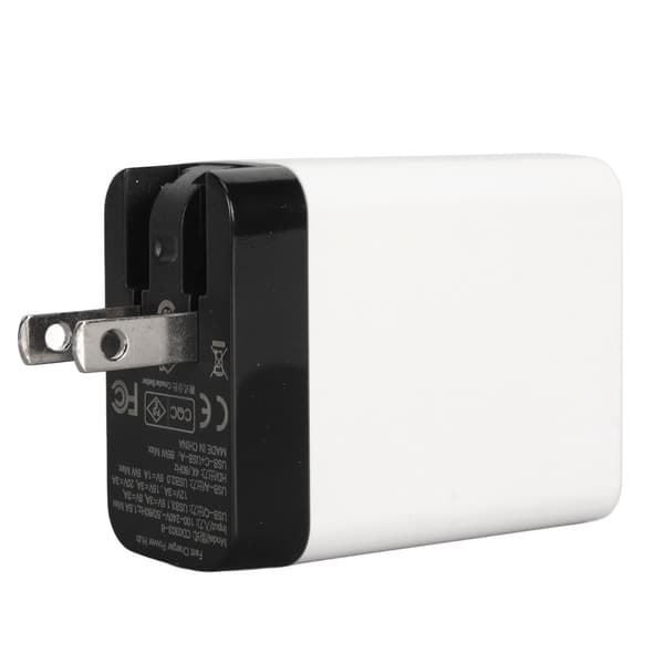 Bærbar Dock Oplader Adapter 3 i 1 Hurtig Opladning HD Multimedia Interface PD 65W USB C Oplader til Switch OLED 100‑240V Sort Hvid US Stik