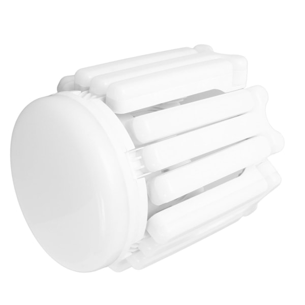 LED Garage Light 120W med 6 justerbare paneler E27 Super Bright pære Deformerbar garage loftlampe 6000 til 6500K 85 til 265V Hvid