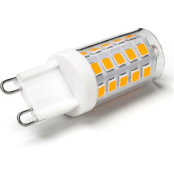 G9 Lampe 3W LED Varmhvit 3000K Led pærer Pære 360 Graders Vinkel 400LM AC 220-240V 4-pakning