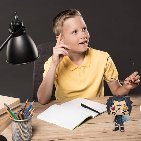 3.9 tum tecknad PVC-staty docka figur prydnader anime samling modell leksak för bil sovrum och sängbord