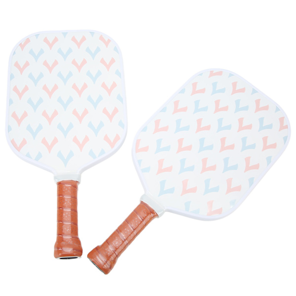 Pickleball-set med 2 racketar och 4 bollar i kolfiber för utomhussporter på sandstranden