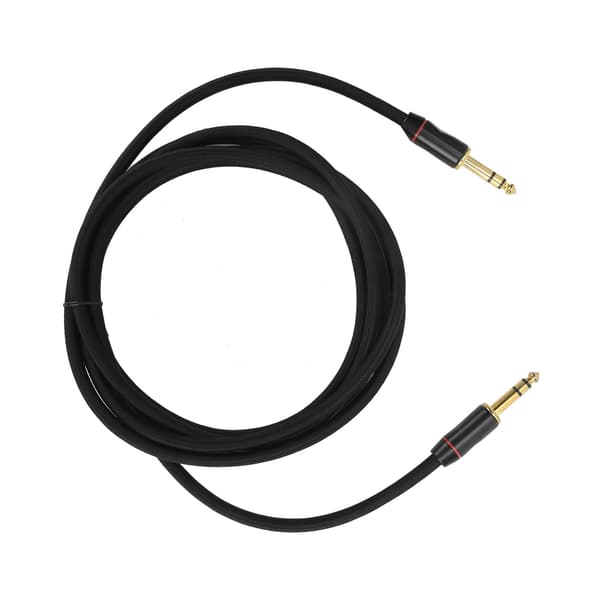 JORINDO JD6221 Elgitarrförstärkarkabel 6,35 MM Hankontakt Ljudgitarrkabel 1/4 tum Instrumentkabel 6m / 19,7ft
