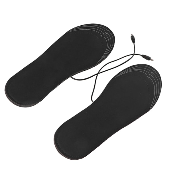 Lämmin USB-ladattava sähköinen jalkalämmitin miehille kalastukseen, retkeilyyn ja vaellukseen (koko 40-46)