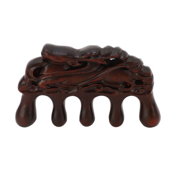 Meridians Comb Static Free 5 Teeth Head Hodehodebunn Kompositt Tre Massasje Kam for kvinner Menn