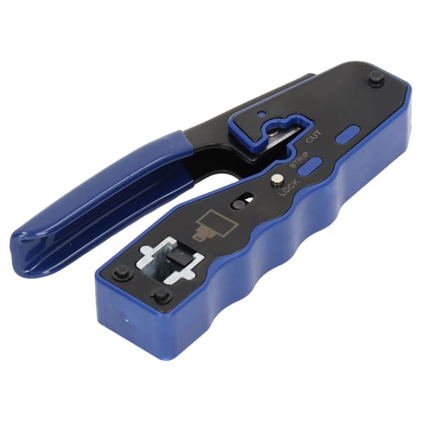 RJ45 Crimping Tool Set Wire Crimper Cable Stripper med 50 stk. RJ-stiksæt til netværk