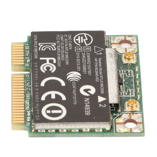 Mini PCIE netværkskort 2.4G trådløst plug and play bred anvendelighed PCB trådløst netkort til bærbar computer