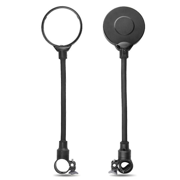Cykel Speglar Cykel Backspegel Styre Säkerhet Bakre Vidvinkel Speglar Justerbar Roterbar Styre Monterad Plast Konvex Spegel (2st)