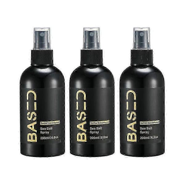 Havsaltsspray til hår naturligt let hold 25-26s 3pcs