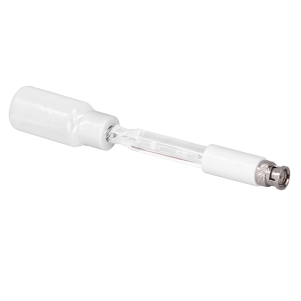 PH-sonde i plast, glasmateriale, kegleform, BNC-stik, 17,5 cm/6,9 tommer lang, nem adgang til værdi, udskiftelig elektrode