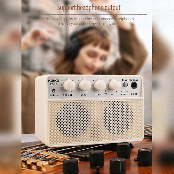 KB-10 Gitarrförstärkare 10W Bluetooth-högtalare