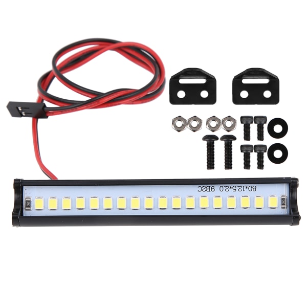 RC Bil Taklampe LED Lyslist Passer til Traxxas TRX6 /TRX4 /SCX10 1/10 RC Crawler