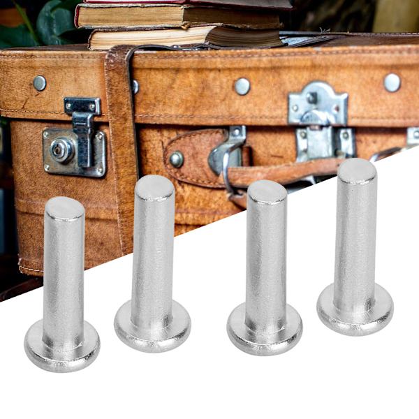20 stk GB867 M6 aluminiumsnitter med flatt hode, solid nit med flatt hode (M6 * 25)