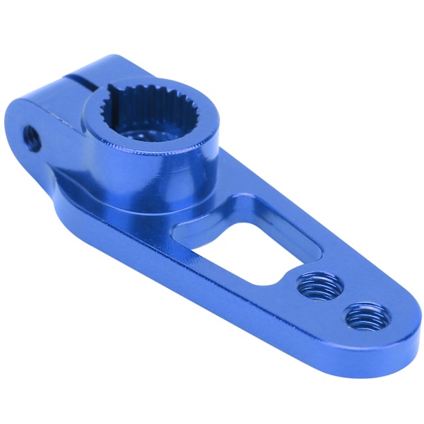 25T Styrväxel Arm Servo Arm Tillbehör Reservdel för 1/8 1/10 RC BilBlå