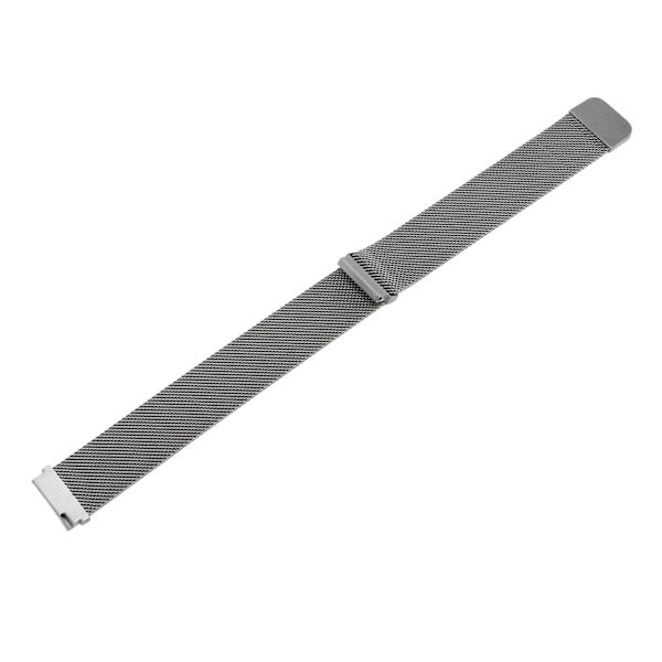Magnetiskt klockarmband i rostfritt stål med snabbkoppling, hudvänligt och andningsbart klockarmband för Huawei GT2 Silver