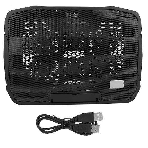 Nuoxi til H9 Notebook Cooler Varmeafledningscomputerbase med 2400 RPM kobberspolemotor