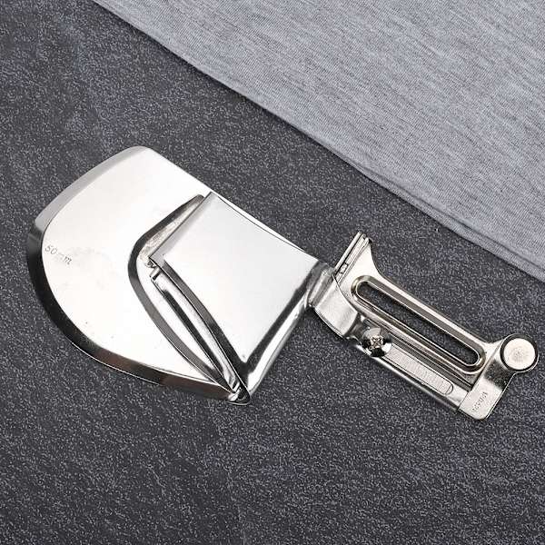 Symaskinsbindare Lockstitch Pressarfot Fållare Rullad Fåll Bindningsfäste för Hemtextil Gardin 5CM