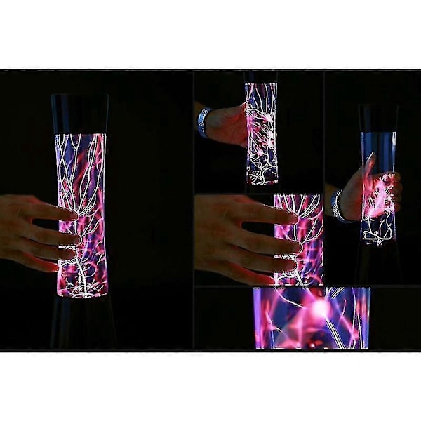 220v Magisk Kristall Plasma Boll Touch Lampa Led Gåva Belysning ZD Y