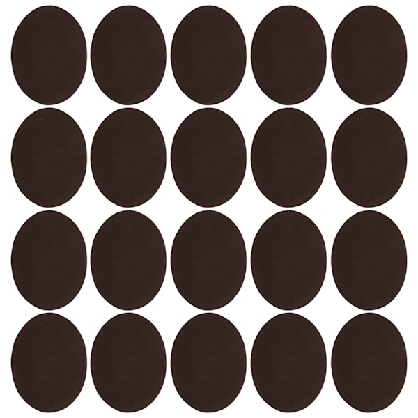 10 par jernlapper flokking lim oval erme albue kne stoff reparasjon DIY dekorasjon 10 par kaffe