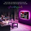 LED-stripe 5m USB LED-stripe, RGB LED TV-bakgrunnsbelysning LED-bånd 16