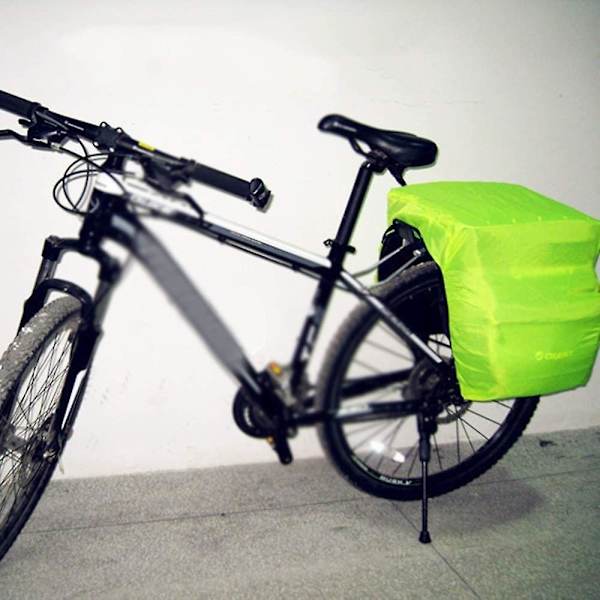 Ultralette foldbare cykeltasker Regnbetræk til cykeltasker bagpå med vandbeskyttelse