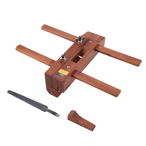 Dobbel håndtak treverk Rosewood Hand Plane Grooving Carpenter Møbler DIY Wood Plane Kit
