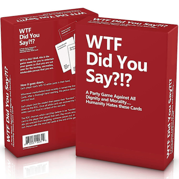 WTF Did You Say - Partypeli kaikkea arvokkuutta ja moraalia vastaan, täysi peli