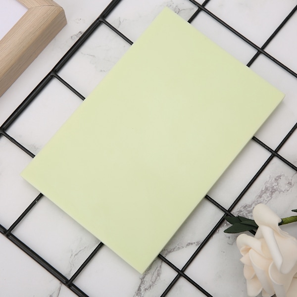 Kuminen leimasimen kaiverruslohko Manuaalinen DIY-pyyhekumi Lohko kumi leimaamiseen kaiverrukseen 15 x 10 x 0,8 cm Matcha Green