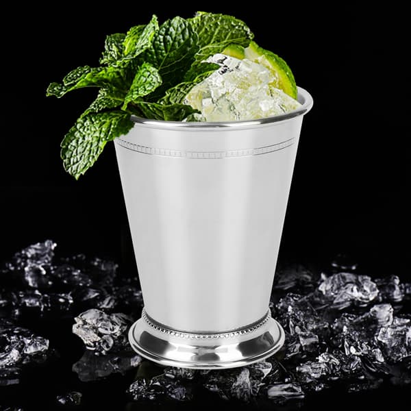 Sølvfarget Mint Mojito Kopp Rustfritt Stål Cocktailkrus Blandede Drinker Glass Bar Fest Øl