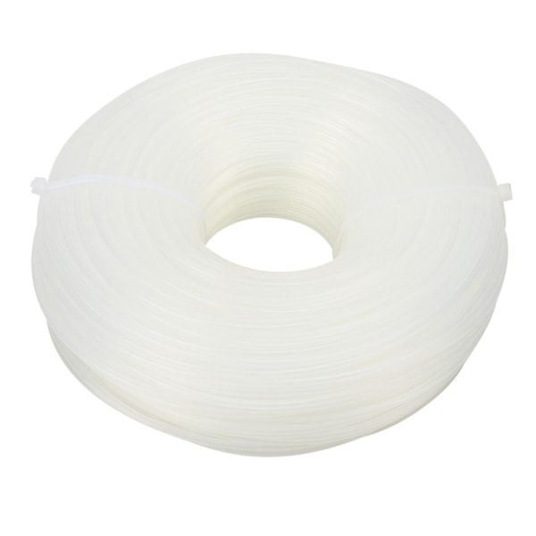 2,65 mm x 70 m gressklipper rund&#8209;formet hvit nylon trimmer linje klippetau tilbehør