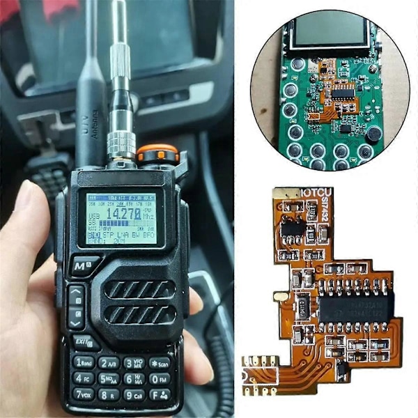 SI4732 Chip Krystaloscillator Komponent Modifikationsmodul