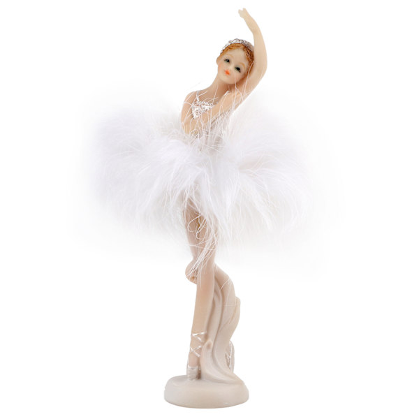 Utsøkt Dansende Ballett Jenter Modell Statue Ornamenter Håndverk Gave Hjem Dekorasjon (037)