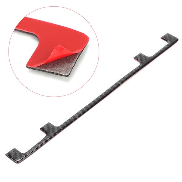Karbonfiber senterkontroll CD-panel trimrammedeksel passer til 3-serie E46 1998-2005