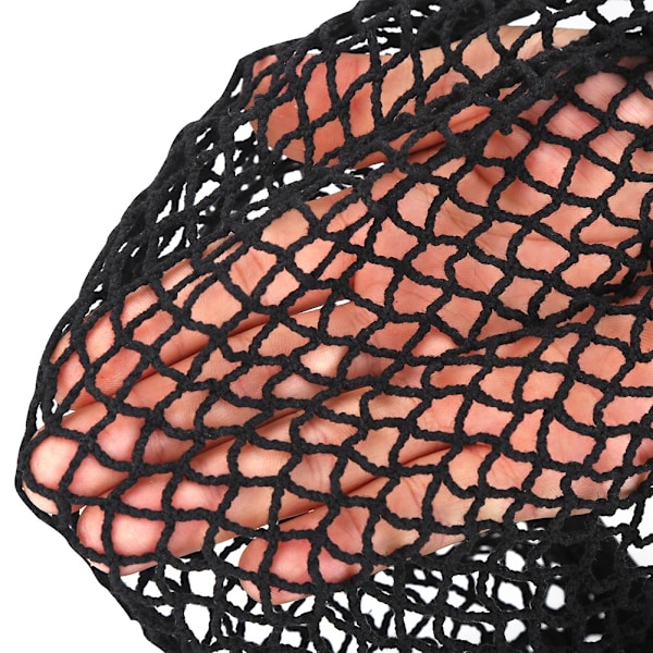 1 stk. nylonhjelm camouflage net cover til M1 M35 M88 hjelm sort