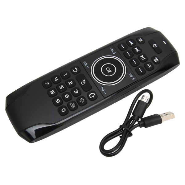 Erstatning av stemmefjernkontroll Bluetooth luftfjernkontroll for TV-boks Computer Smart TV G7BTS Bluetooth-versjon uten mottaker
