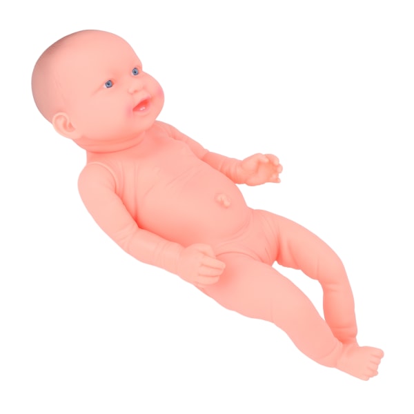 Myk babydukke babyjente Anatomisk riktig pleieopplæring Mye brukt Høy simulering myk plast baby jentedukke