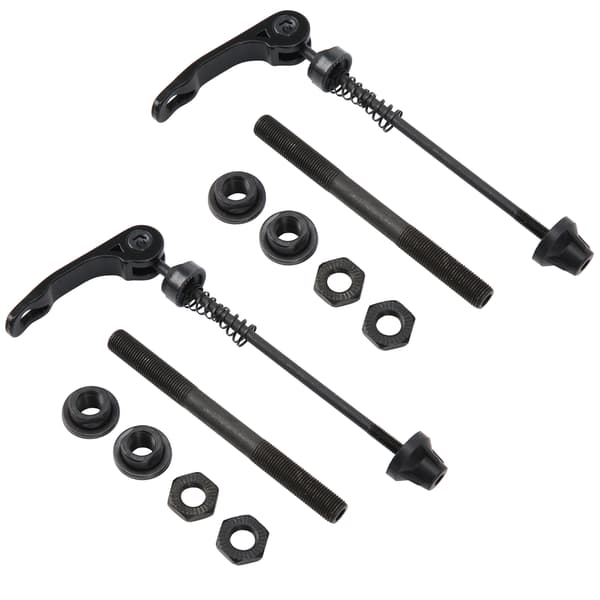 2 sæt mountainbike forreste quick release spyd cykel foraksel hult nav tilbehør