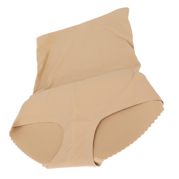 Kvinnor Body Shaping Shorts Hög midja Rumpa Lyftande Magkontroll Vadderade rumpa Trosor HudfärgM