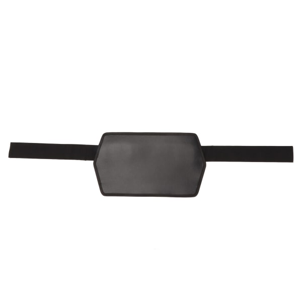 Hip Thrust Bælte Skridsikker Bærbar PU læder Multifunktionel Giver balance Blød Thrust Strap til Gym Exercise Sort