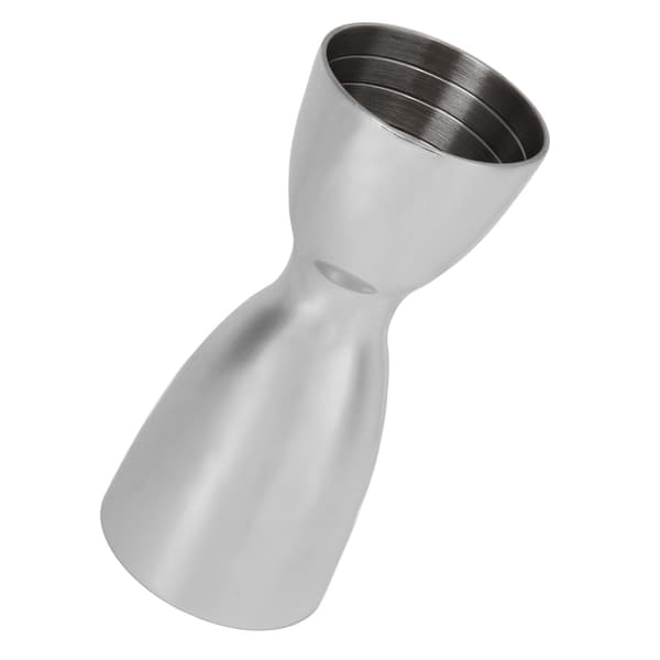 Cocktail Double Jigger Rostfritt Stål Vinkopp Bar Bartending Mätjigger U-formad Spegelljus