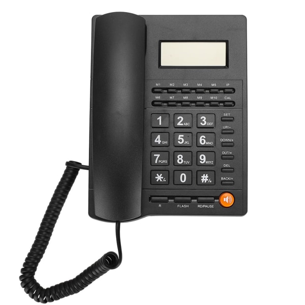 Forretningskontor Hjemmebruk Fasttelefon Fasttelefon Bordtelefon med oppringeridentifikasjon