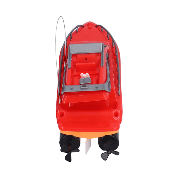 Fjärrstyrd båt 2,4 GHz Radiostyrd båt Hög hastighet Racebåt Leksaker Röd