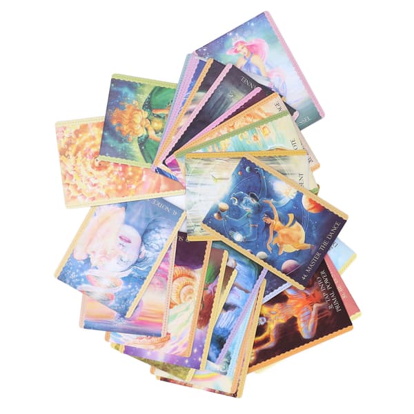 44 Kort Cosmic Dancer Oracle Tarot Engelska Spådom Förutsägelsekort Underhållning Brädspel
