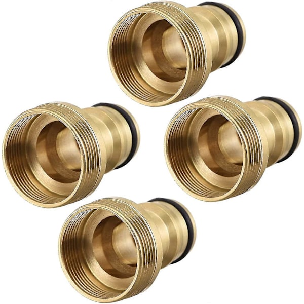 Slangehane Blandingsbatteri Tilslutningsadapter Vandslange Samler Universal Fittings Konnektorer Vandhave Vanding