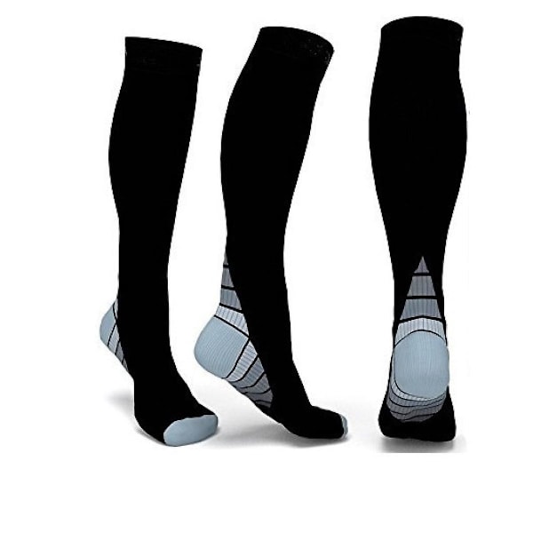 Antislip Fodboldsokker 3 Par - Grå