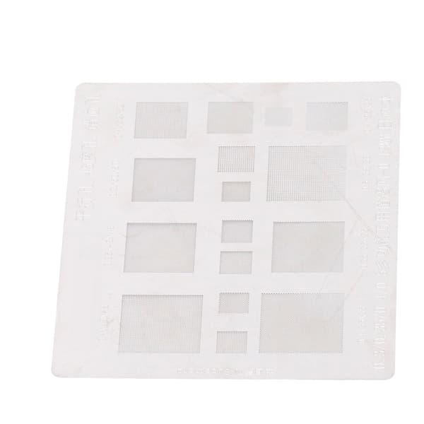 Universal BGA Reballing Stencil Multifunktionel Tin Mesh Loddeskabelon til Telefon BGA IC Chips Reparation