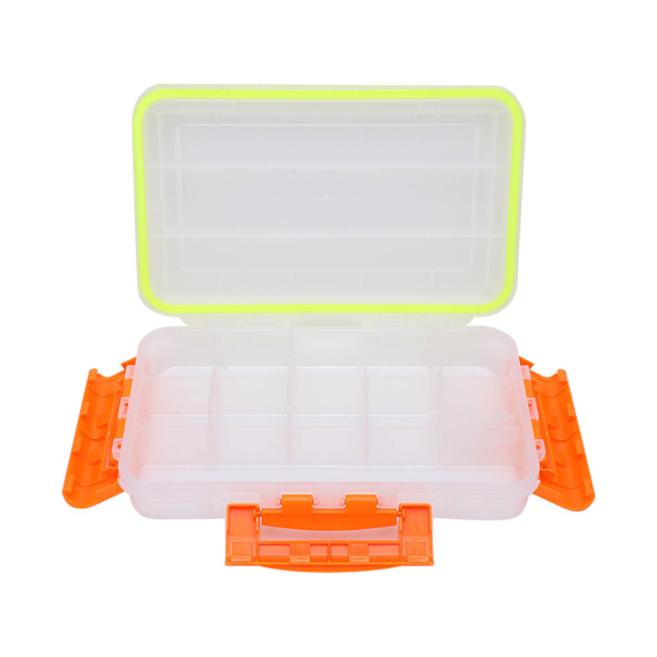 Fiske Agn Boks Liten Transparent Vanntett Fiskeutstyr Oppbevaringsboks Organizer